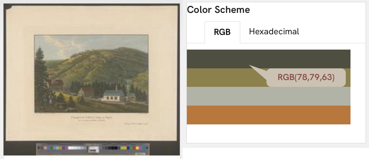 Example of the colour scheme for one of the BSO images